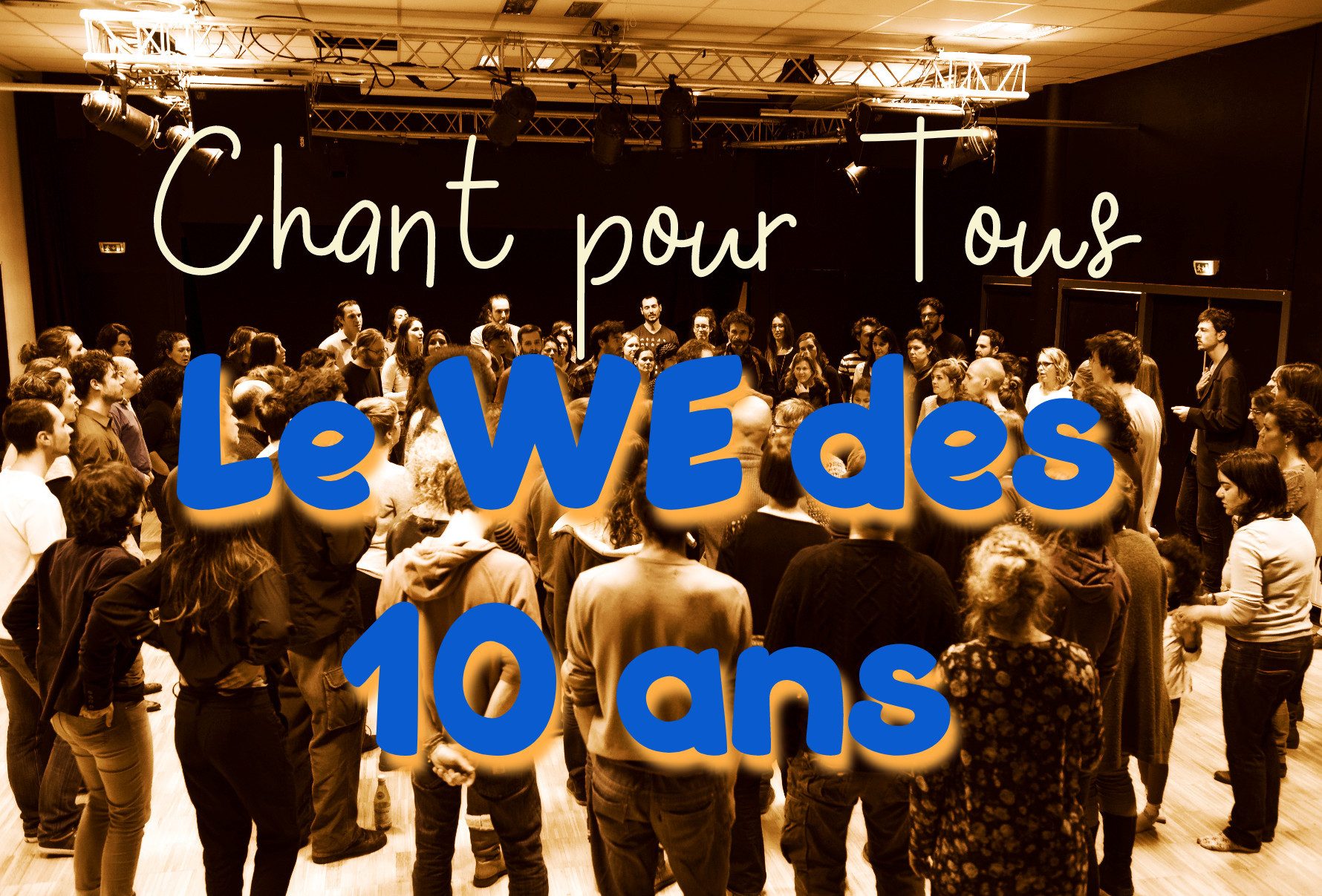 WE des 10 ans de chant pour tous à Villeurbanne